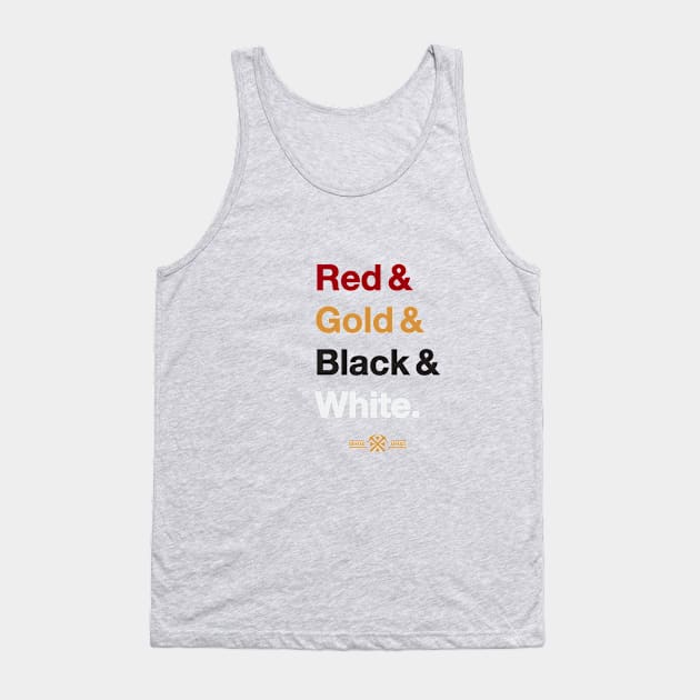 Niners War Paint Tank Top by shinersbrand